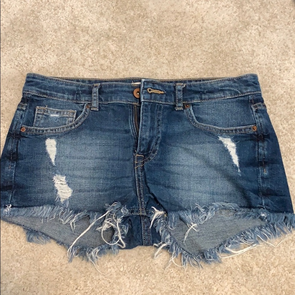 H&M denim shorts
